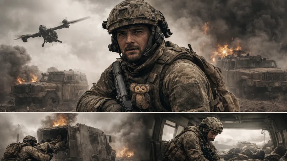 PAKAO NA „PUTU SMRTI“! Dronovi love, vozilo gori, a on izvlači ranjenike – „LEGAO SAM PREKO NJEGA!“