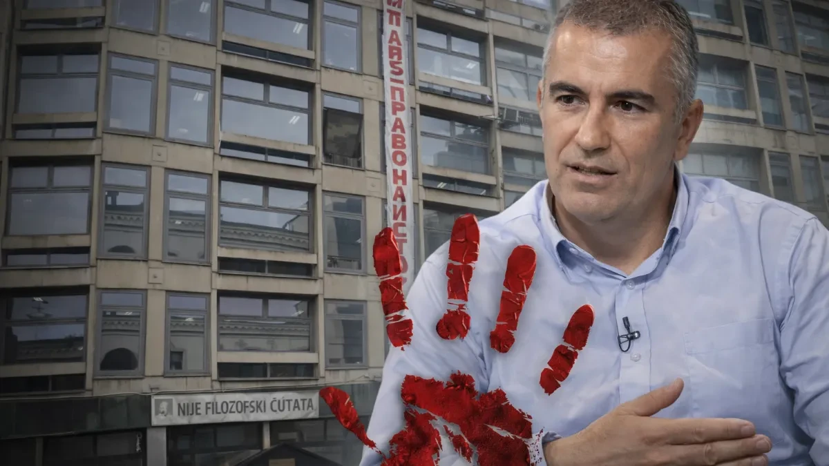 DEKAN POBEGAO OD PITANJA Sinani odbio da objasni šta se dešavalo na Filozofskom