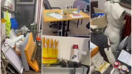 OVO JE UNUTRAŠNJOST FILOZOFSKOG FAKULTETA?! Haos kakav se ne pamti – učionice pretvorene u RASULO! (VIDEO)