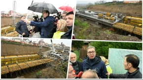 OD CENTRA DO AERODROMA ZA PAR MINUTA! Vučić obišao mega-projekat – Srbija dobija BRZINU 21. VEKA!