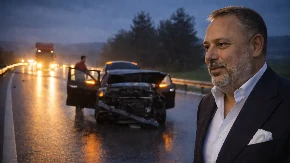 BRANKO BABIĆ IMAO TEŽAK UDES NA AUTO-PUTU! Prvi snimak nesreće, krv na sedištu... (VIDEO)