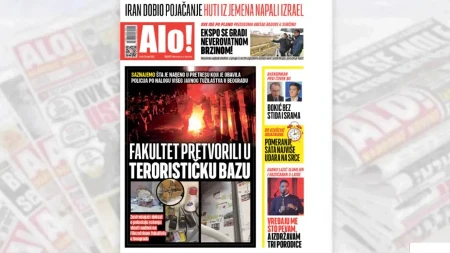 FAKULTET PRETVORILI U TERORISTIČKU BAZU Saznajemo šta je nađeno u pretresu koji je obavila policija po nalogu Višeg javnog tužilaštva u Beogradu