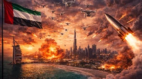 NEMILOSRDNI NAPAD IRANA NA UAE! Razorene fabrike, ima žrtava (VIDEO)