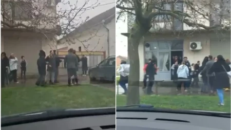HTEO DA RUŠI SRBIJU 15. MARTA, SAD BIJE LJUDE Napad u Crvenki zabeležen kamerom!