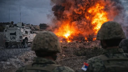 VELIKA EKSPLOZIJA KOD VOJNE BAZE U KOJOJ SU SRPSKI VOJNICI! Stravična vest stigla iz Libana