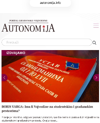 ŠEF SEPARATISTA BLOKADERA KOMANDUJE "Da se ubaci vojvođansko pitanje!"