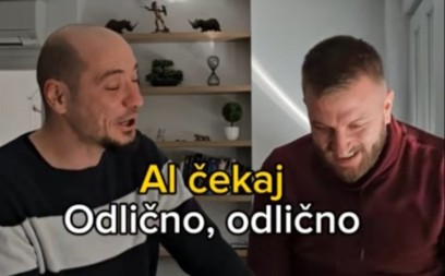 VIRALNI BALKANSKI HIT Pogledajte kako Srbin i Hrvat pričaju posle tri rakije - plakaćete od smeha!