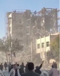 SRAVNJENA SA ZEMLJOM ZGRADA U KOJOJ SE BIRA NOVI IRANSKI VOĐA Ne zna se ko je bio unutra kad su je razorili