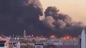 POGOĐEN AERODROM U TEHERANU Iranski putnički avion u plamenu (FOTO/VIDEO)