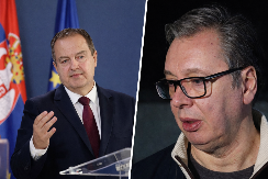 VUČIĆ POSETIO DAČIĆA U BOLNICI Predsednik bio u Kliničkom centru