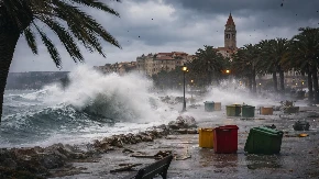 UDARI VETRA I DO 130 KM/H! Stiže novi haos u Hrvatsku, POPALJENI ALARMI ZBOG NEVREMENA