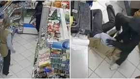 PREDLOŽENA VREDNA NAGRADA ZA HRABRU PRODAVAČICU: Savladala pljačkaša naoružanog kalašnjikovim! (VIDEO)