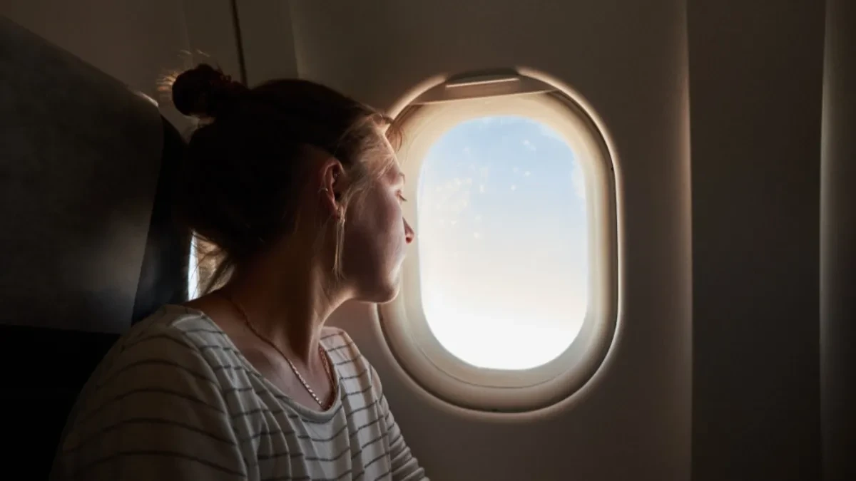 ŠTA SE OVO VIDI IZ AVIONA? Neobičan prizor zbunio putnicu - nije mogla da se načudi 