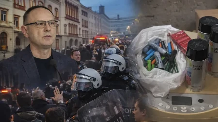 ZASTRAŠUJUĆI IZLIVI ANTISEMITIZMA I POZIVI NA UBISTVO PREDSEDNIKA SRBIJE! Starović oštro osudio nasilje blokadera na ulicama Beograda