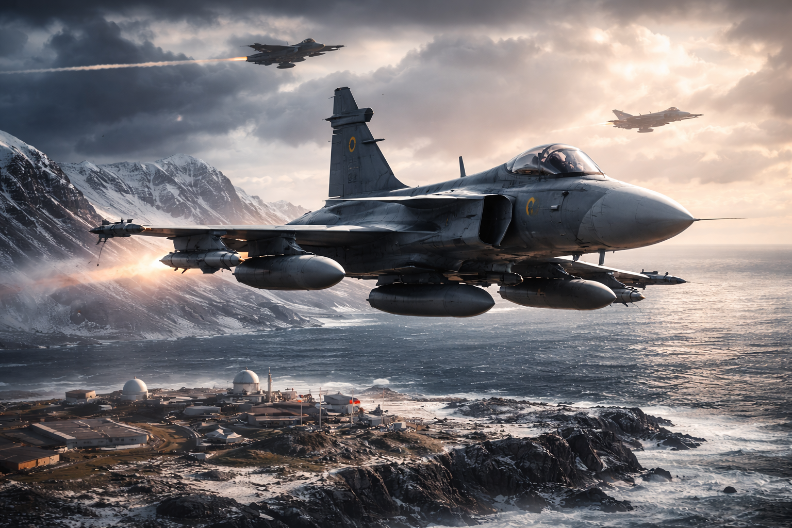 ALARM NA SEVERU EVROPE! Švedska digla borbene avione – prate ruske bombardere iznad Arktika