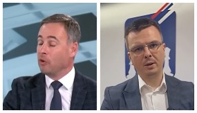 LETE OTROVNE STRELICE, OVDE SVAKO SVAKOGA ZASIPA Parandilović i Aleksić kmeče, potkačili "studente" i opoziciju