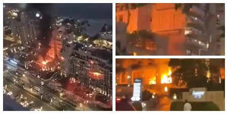 IRAN POGODIO KULU U DUBAIJU: Eksplozija i dim nad gradom (VIDEO)