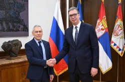 VUČIĆ SA BOCAN-HARČENKOM Važan sastanak na Andrićevom vencu