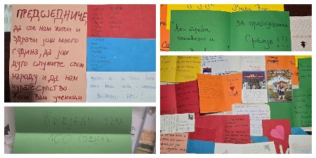 DECA SU POSLALA NAJLEPŠE PORUKE VUČIĆU Pune emocija, čestitke stižu iz Republike Srpske i Crne Gore (FOTO/VIDEO)