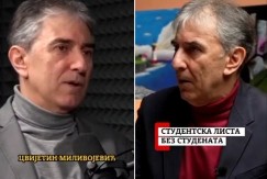 STUDENTSKA LISTA BEZ STUDENATA Cvijetin Milivojević radi za strane interese (VIDEO)