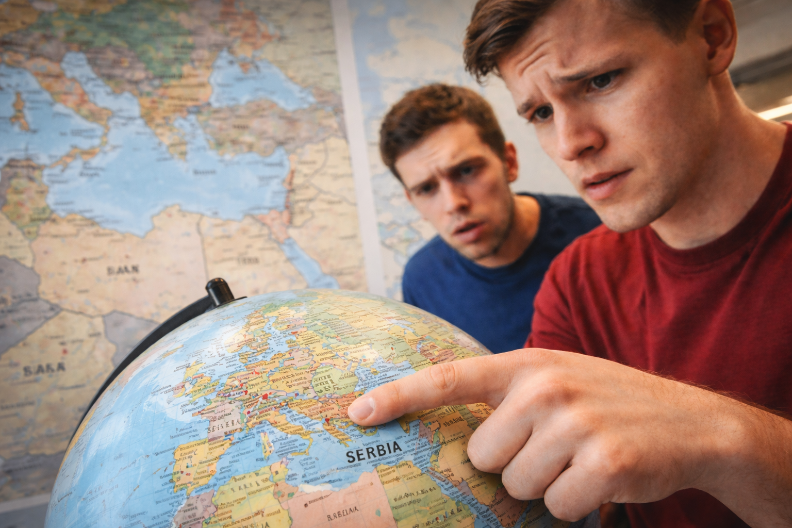 AMERE PITALI GDE JE IRAN, ONI POKAZIVALI NA SRBIJU: Šok rezultati ankete (FOTO)