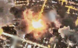 VAŽNA META NA UDARU, KRENULO TOTALNO RAZARANJE! 50 borbenih aviona napada, eksplozije odjekuju (VIDEO)