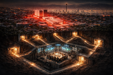 RAZOTKRIVEN PODZEMNI GRAD IRANSKOG VOĐE! IDF objavio snimak bunkera, evo kako izgleda kompleks! (VIDEO)