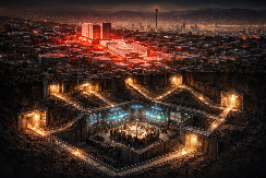 RAZOTKRIVEN PODZEMNI GRAD IRANSKOG VOĐE! IDF objavio snimak bunkera, evo kako izgleda kompleks! (VIDEO)