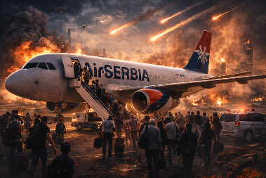 Avion Er Srbije sleteo u Beograd sa 262 naša građana evakuisanih iz ratne zone: Među njima i 14 beba! 