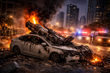 TRAGEDIJA POSLE RAKETNOG NAPADA NA DUBAI! Ostaci projektila ubili vozača