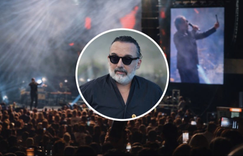 PROCURIO SNIMAK! Toni Cetinski euforično pevao u novosadskoj dvorani: "Ajmo, Spens!" (VIDEO)