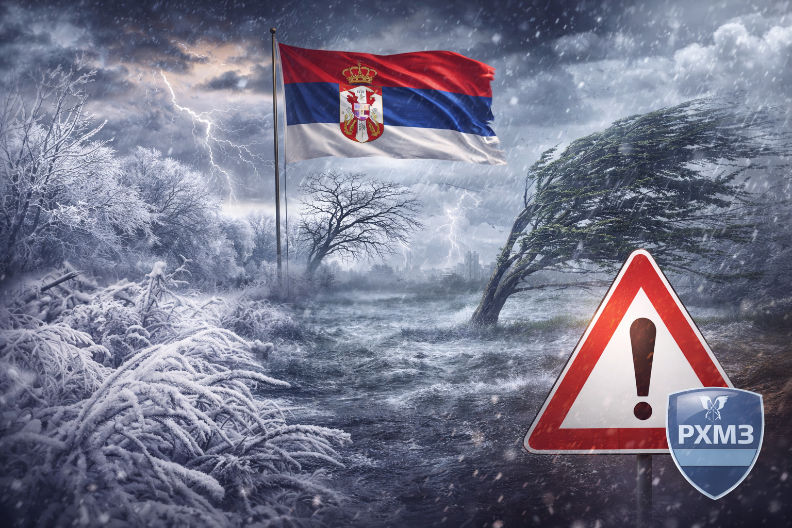 MRAZ, KIŠA, VETAR OLUJNE JAČINE Danas ništa ne može da nas iznenadi sa vremenom, oglasio se RHMZ