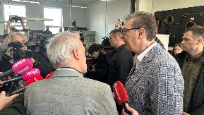 PREDSEDNIK VUČIĆ U CRVENKI: Imam bolje vesti od onih koje smo juče saopštili, imamo veće rezerve