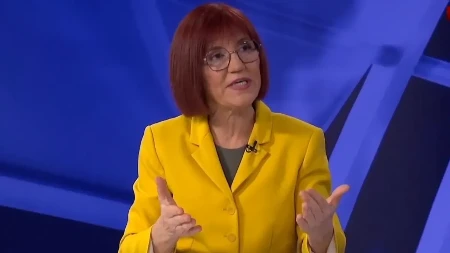 PERJANICA BLOKADERSKE N1 CRTA METU POLICIJE: Pogledajte huškačku zaslepljenost Danice Vučenić