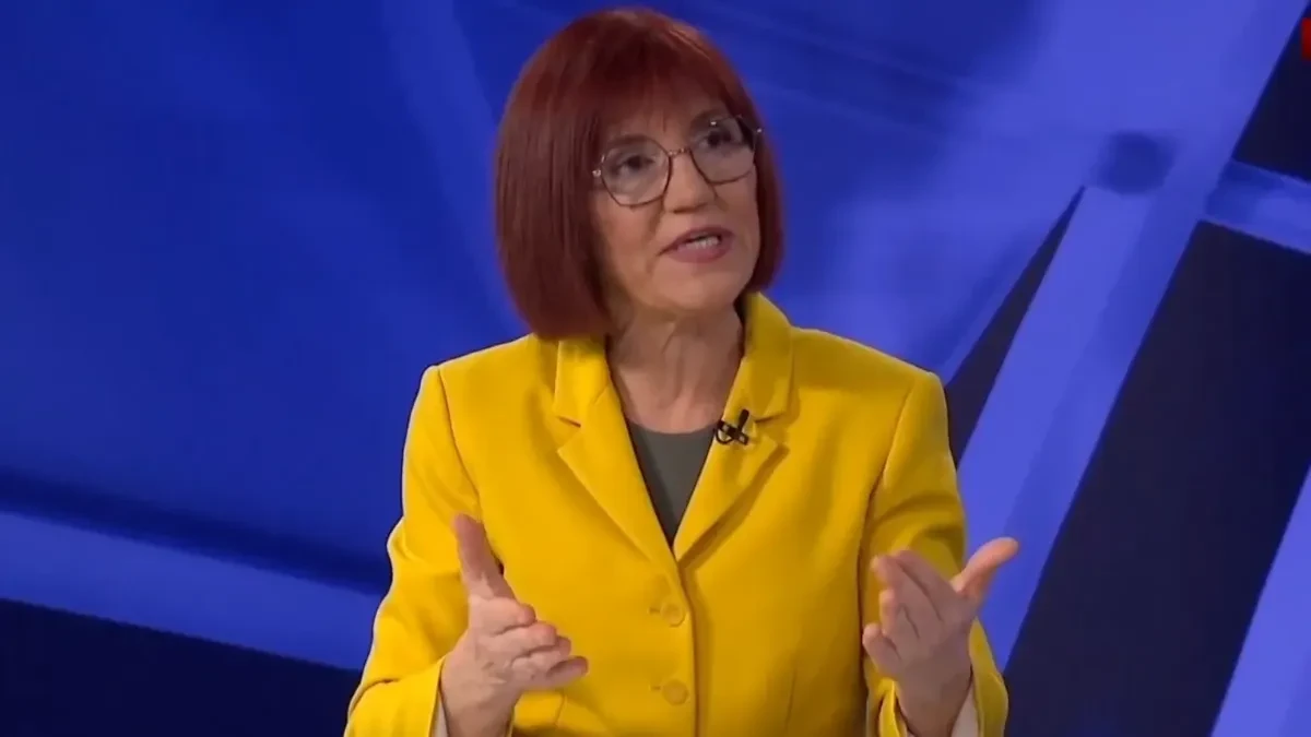 PERJANICA BLOKADERSKE N1 CRTA METU POLICIJI: Pogledajte huškačku zaslepljenost Danice Vučenić