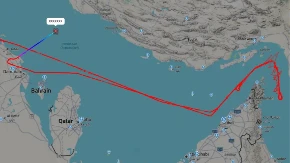 MOĆNO AMERIČKO ORUŽJE OD 240 MILIONA NESTALO U SEKUNDI! Naglo skrenuo ka Iranu, pa "ispario"! (FOTO) 