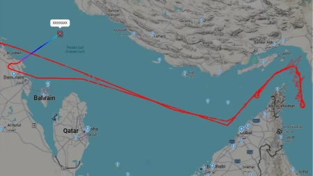 MOĆNO AMERIČKO ORUŽJE OD 240 MILIONA NESTALO U SEKUNDI! Naglo skrenuo ka Iranu, pa "ispario"! (FOTO) 