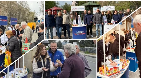 AKTIVISTI SNS NA ULICAMA BEOGRADA PRED VASKRS! Više od 150 lokacija, građanima poslata snažna poruka zajedništva i podrške