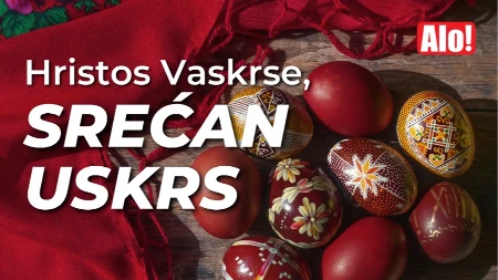 HRISTOS VASKRSE Dragi čitaoci, srećan Vaskrs! "Alo!" vam želi mnogo zdravlja, ljubavi i sreće!