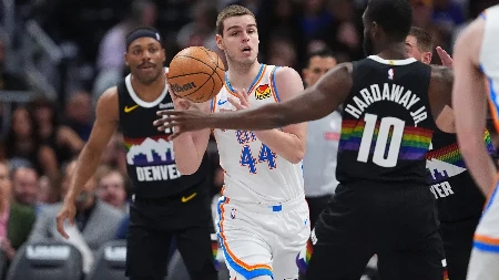 KAD NEMA NIKOLE, MOŽE DRUGI NIKOLA Jokić nije igrao, ali je drugi Srbin upisao dabl-dabl - Denver osigurao domaći teren (VIDEO)