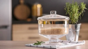 Kupila sam pirinač i stavila u 4 tegle: Gurnula sam ih u ćoškove i rešila veliki problem