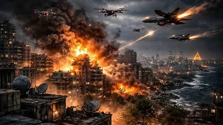 NAPADNUT IZRAEL! Obrušio se pakao sa neba, rojevi dronova i raketa! 