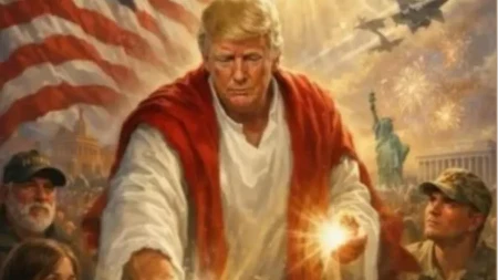 DA, TRAMP JE UPRAVO OVO OBJAVIO Prikazao sebe kao Isusa nakon što je kritikovao papu Lava XIV