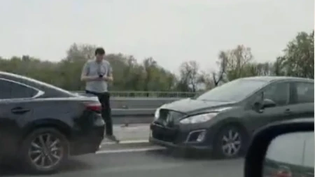 SUDAR NA MILOŠU VELIKOM! Objavljen snimak udesa, zastoj u pravcu Beograda