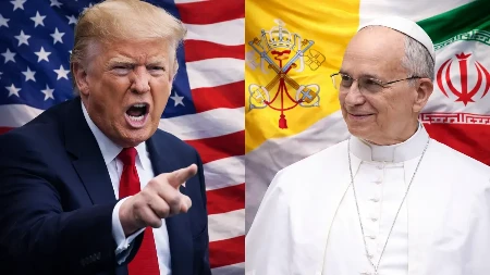 SRAMNO! Tramp udario na PAPU jer ne podržava rat u Iranu