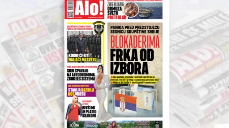 BLOKADERIMA FRKA OD IZBORA Panika pred predstojeću sednicu Skupštine Srbije