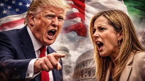 TRAMP UDARIO NA MELONI: “Više nisi ista!” Italiji zapretio zbog Irana – savez puca!