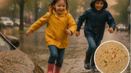 Da li je opasno da deca pokisnu kada padne „saharska kiša“ u Srbiji?