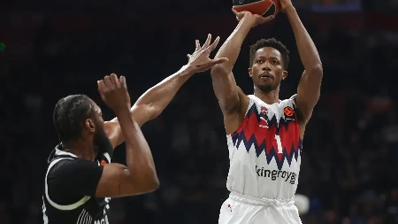 PARTIZAN - BASKONIJA Sjajna igra crno-belih u Areni, domaćin održava prednost u nastavku