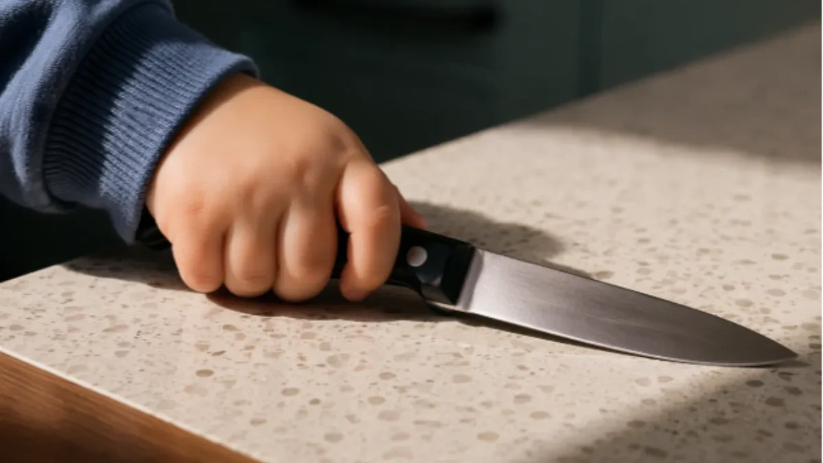 DEČAK (3) SE IGRAO NOŽEM I TEŠKO POVREDIO OKO Do kada su oštri predmeti opasni za decu?